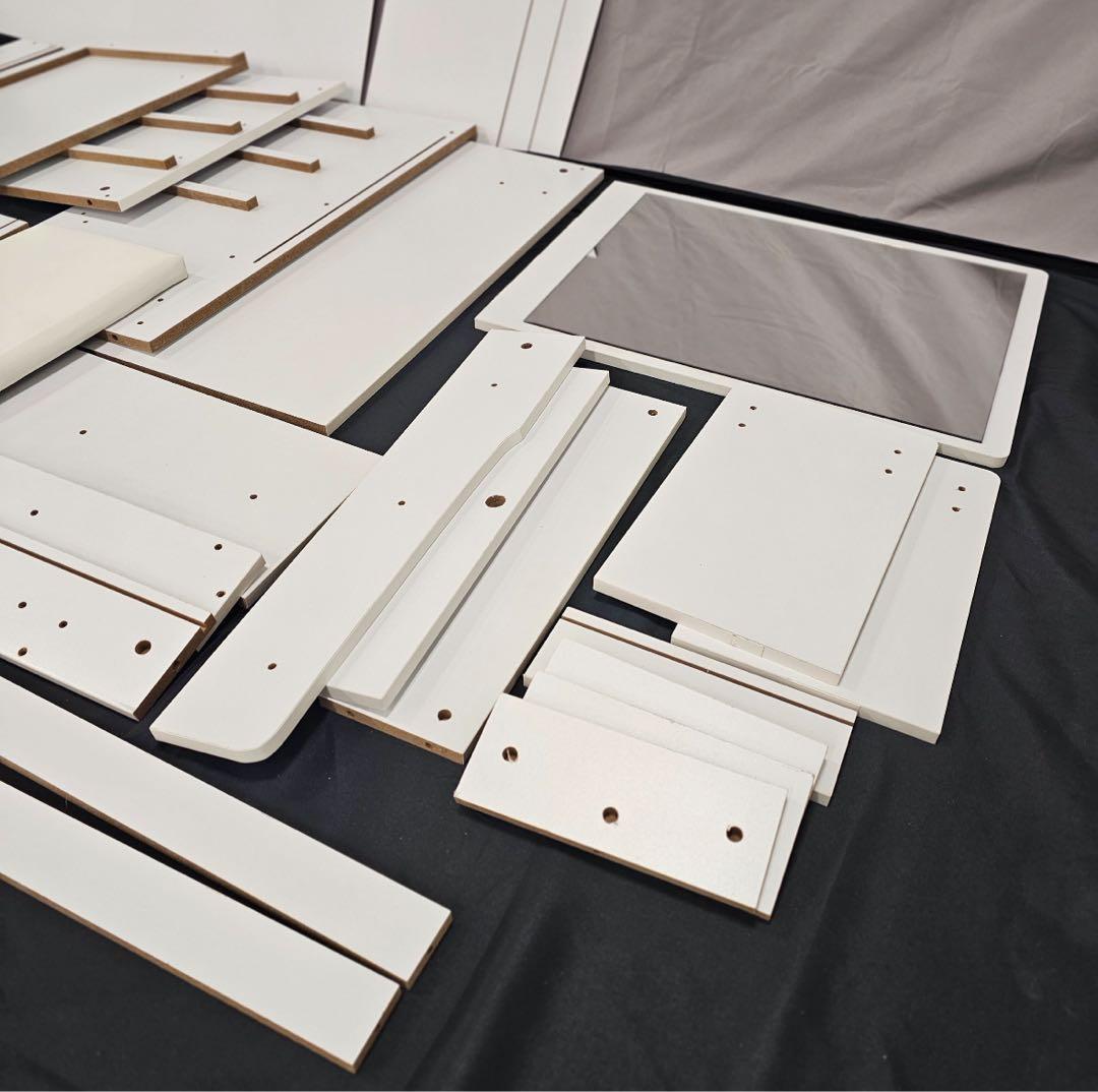 化粧台 ドレッサー 鏡台 一人暮らし 収納 省スペース 清潔感 おしゃれ