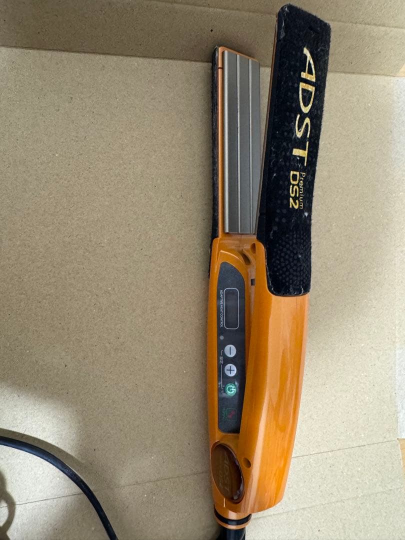 値下げ)ADST Premium DS2 ストレートヘアアイロン　オレンジ