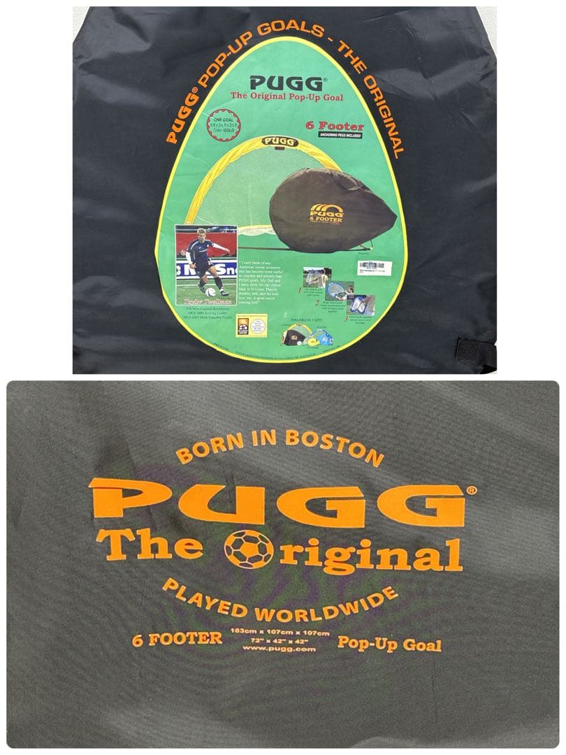 完売品✨PUGG パグ　6フィート ポップアップサッカーゴール　折り畳み式