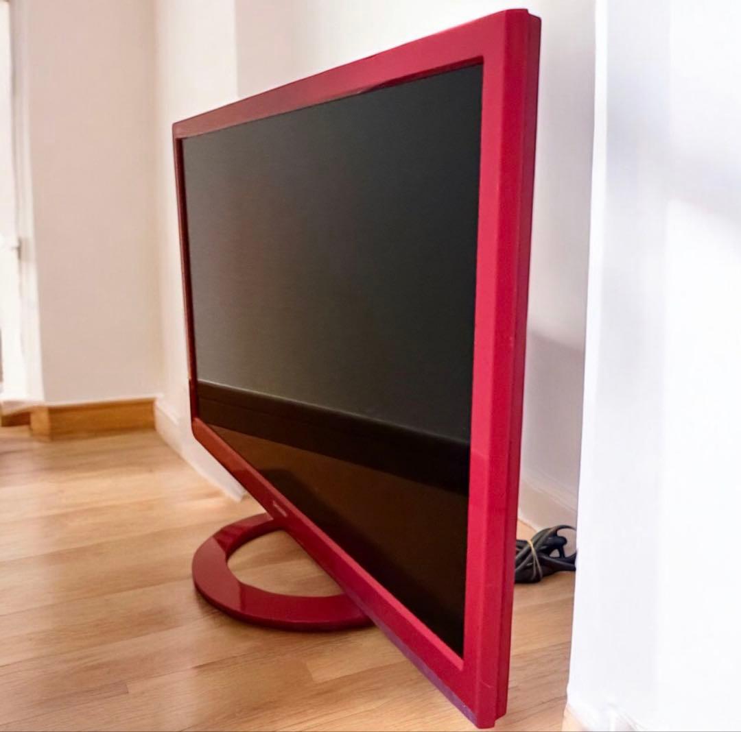 希少! SHARP AQUOS LC-24K40 ハイビジョン液晶テレビ レッド