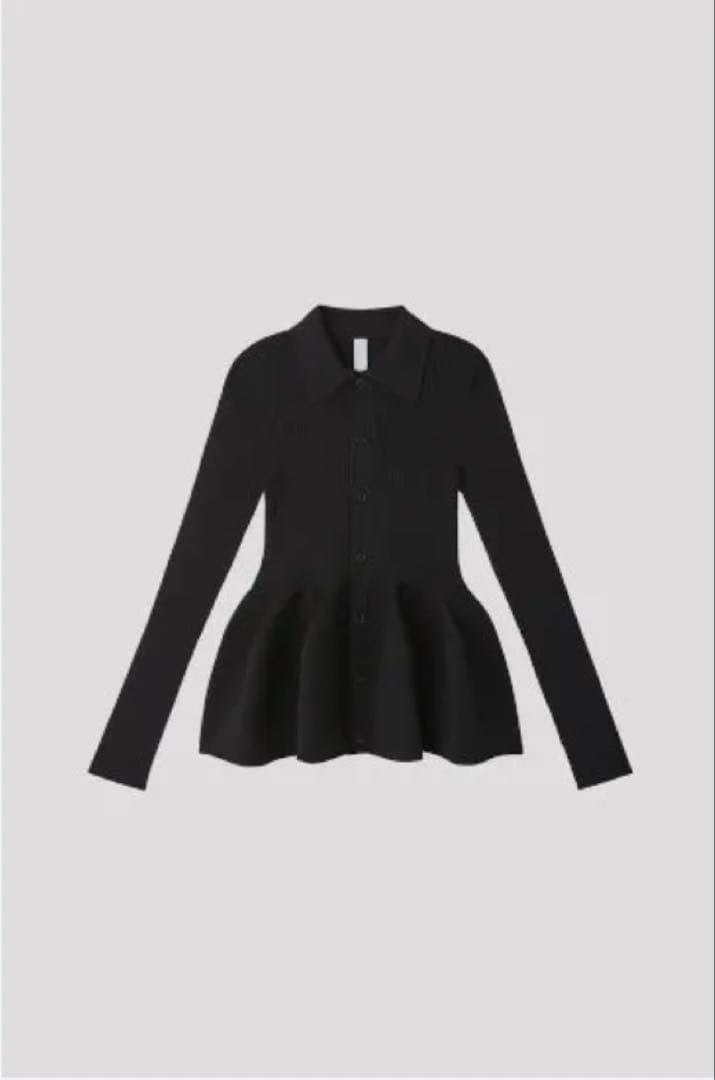 CFCL POTTERY SHIRTS CARDIGAN カーディガン　黒