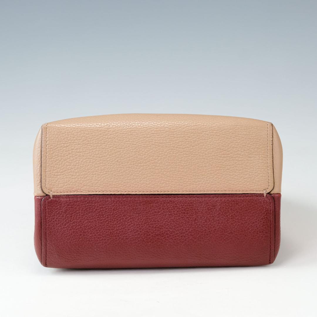 COACH 2WAY ショルダーバッグ　ハンドバッグ バーガンディ ピンク