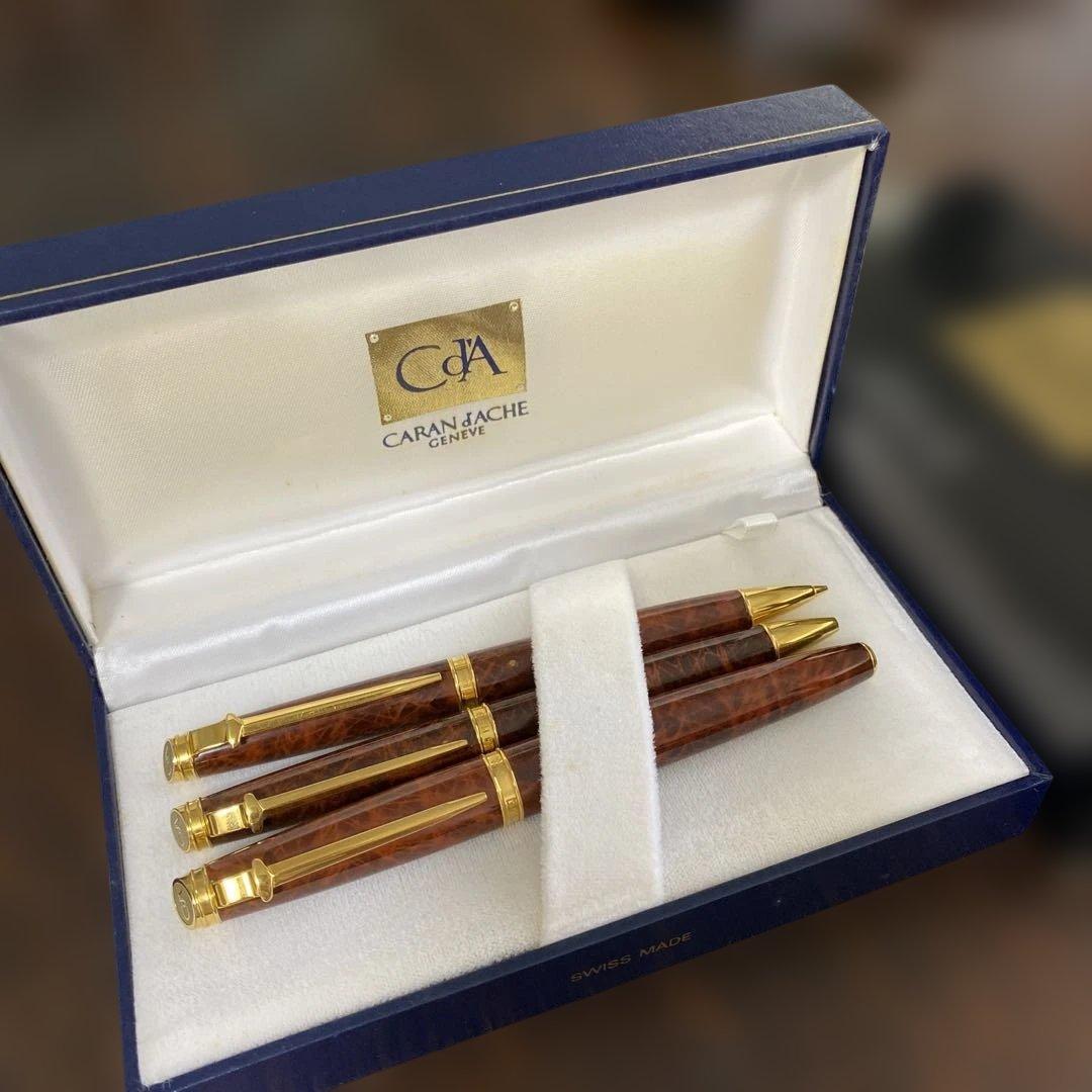 カランダッツシュ万年筆・ボールペン・シャープペンシル3本セット