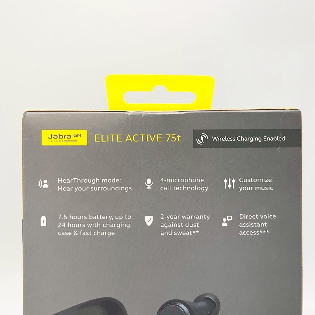 【新品未開封】Jabraワイヤレスイヤホン Elite Active 75t