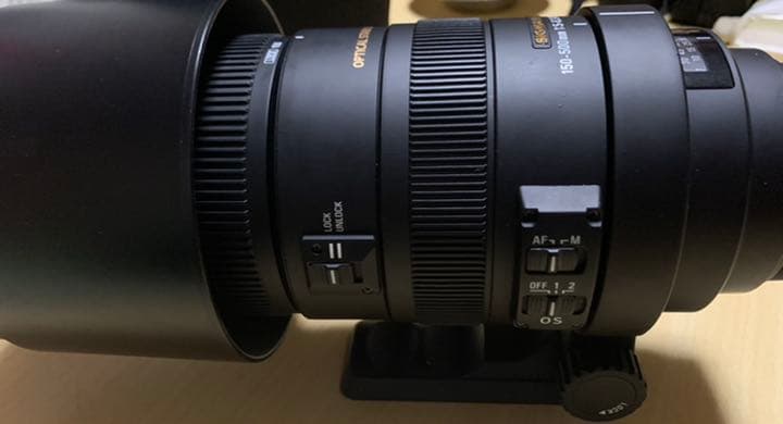 SIGMA超望遠レンズAPO150-500mm F5-6.3 DG OS HSM