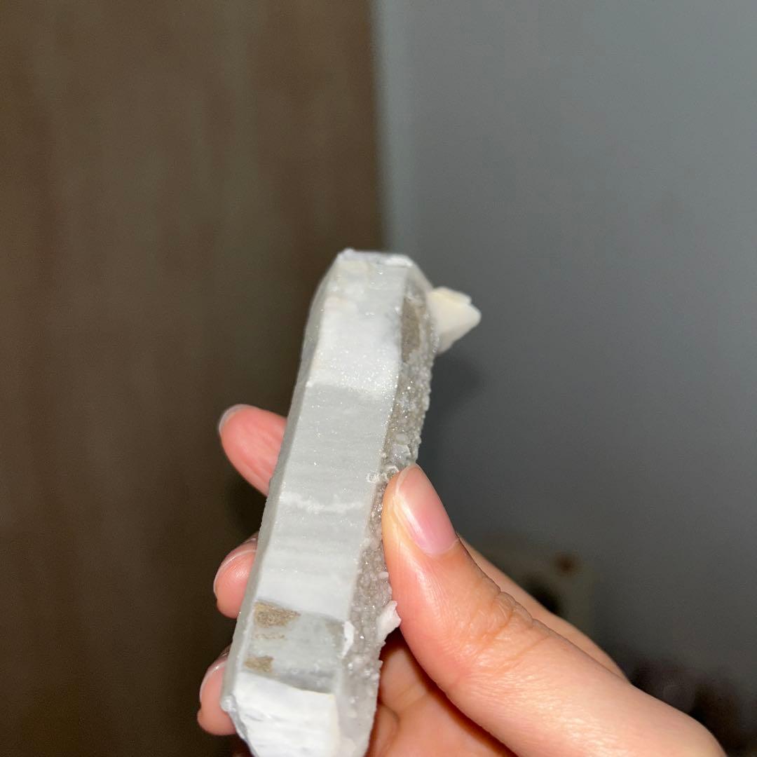 内モンゴル産 カルサイトクォーツ 天然石 レア 置物