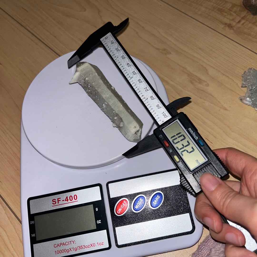 内モンゴル産 カルサイトクォーツ 天然石 レア 置物