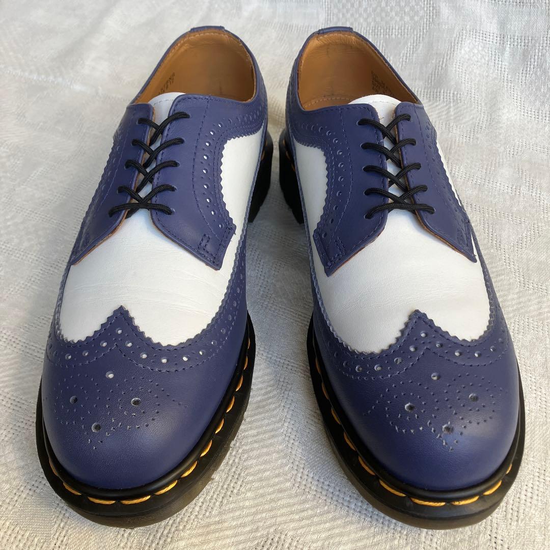 美品 ドクターマーチン 3989 イングランド製 ウィングチップ フルブローグ