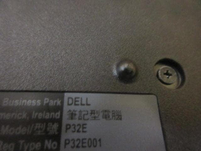 DELL inspiron P32E デル ノートPC i7 ジャンク