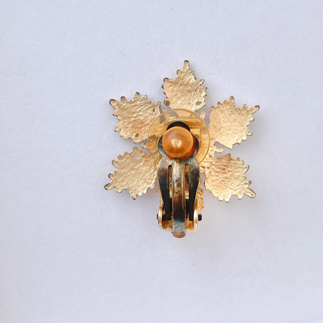 CHANEL シャネル　ココマーク　雪の結晶　イヤリング　ヴィンテージ　片耳美品