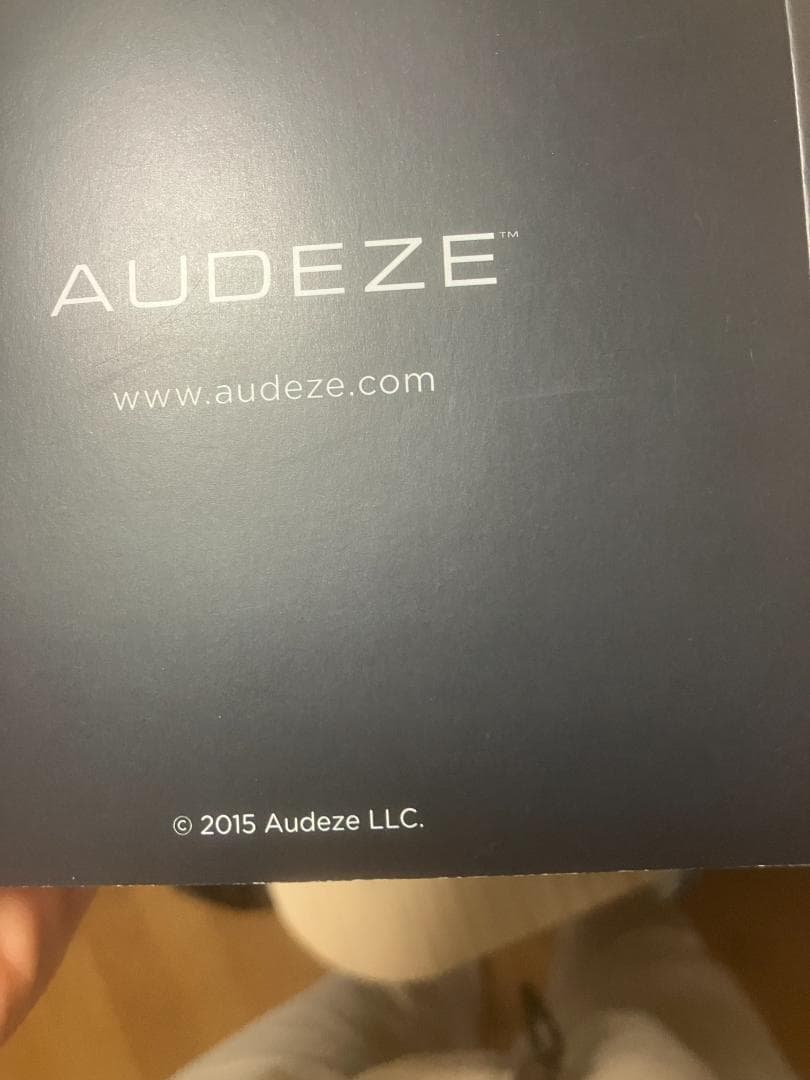 ジャンク　AUDEZE EL8 Black Open 有線ヘッドホン 収納袋付き