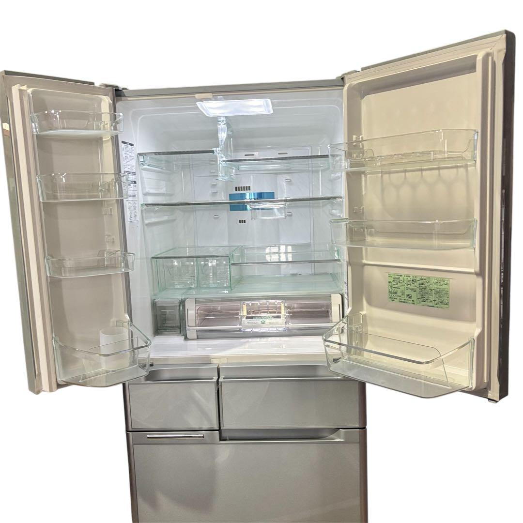 【直接引取限定】HITACHI R-C6200 (XS) ノンフロン冷凍冷蔵庫