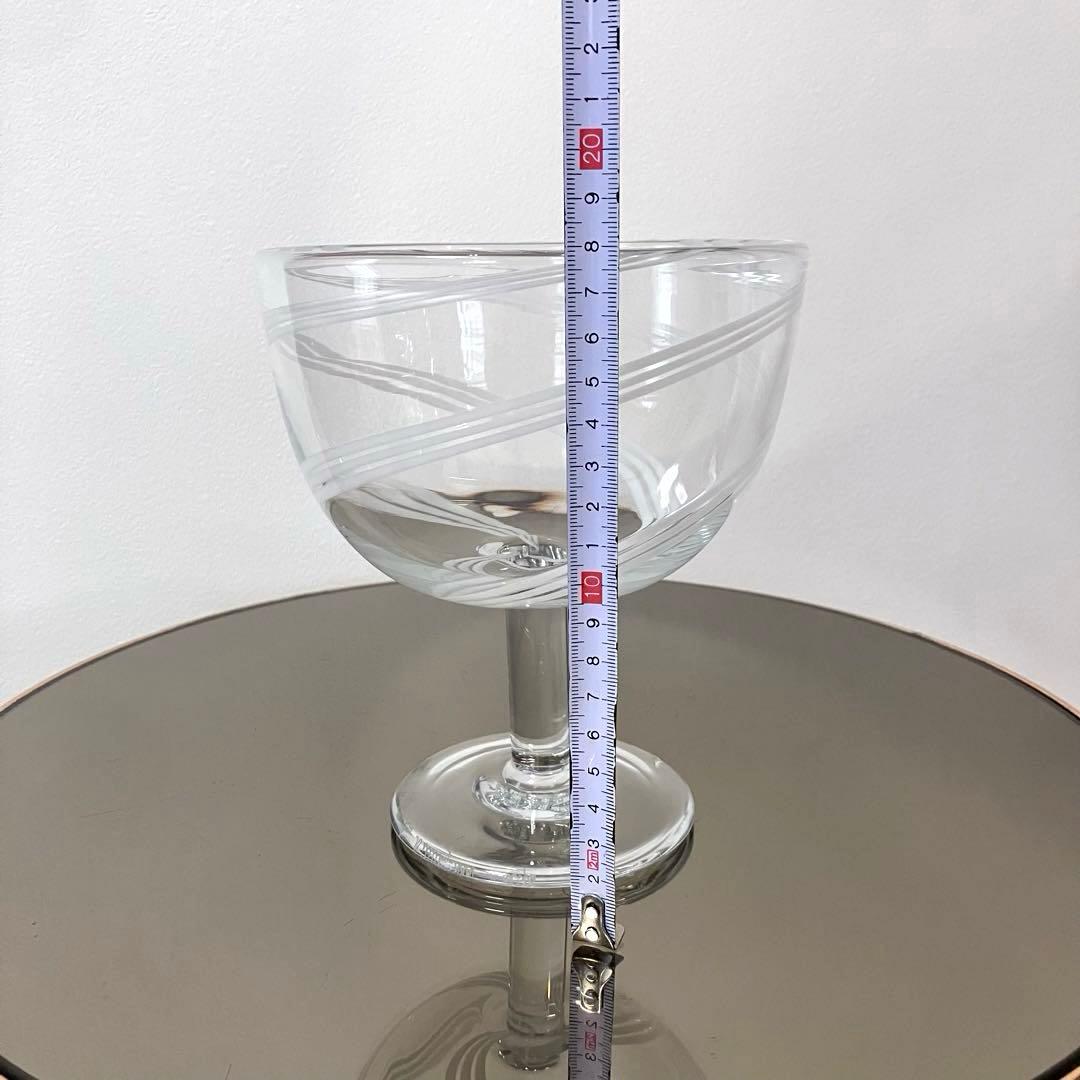 Nuutajarvi ヌータヤルヴィ ガラスボウル アートピース