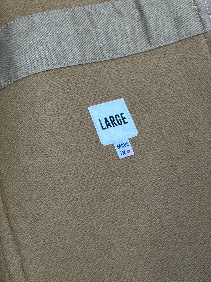 KAPTAIN SUNSHINE ショールカラーダッフルコート　サイズL