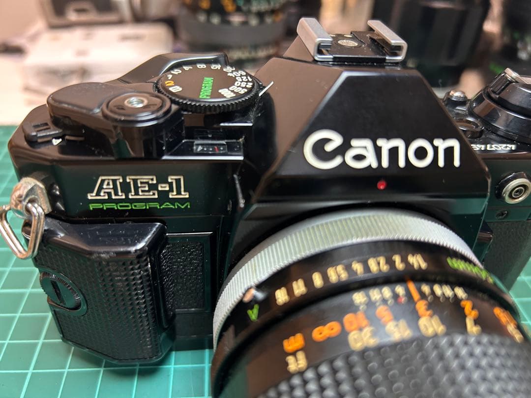 Canon AE-1 Program 美品動作　レンズ5枚50mmF1.4SSC