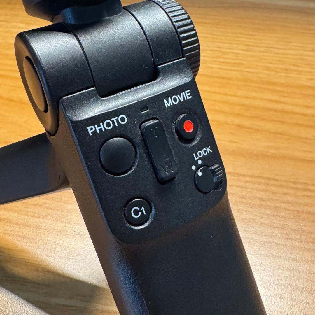 【美品】SONY VLOGCAM ZV-1本体+シューティンググリップ