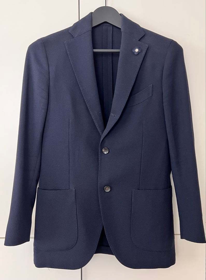 LARDINI ネイビージャケット
