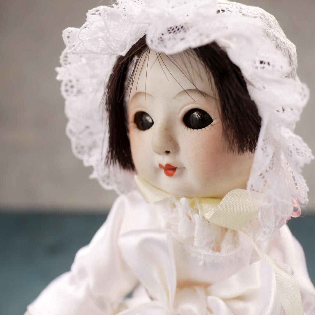 【可愛いサクラビスク・レトロドール3-4】ウエディング・さくら