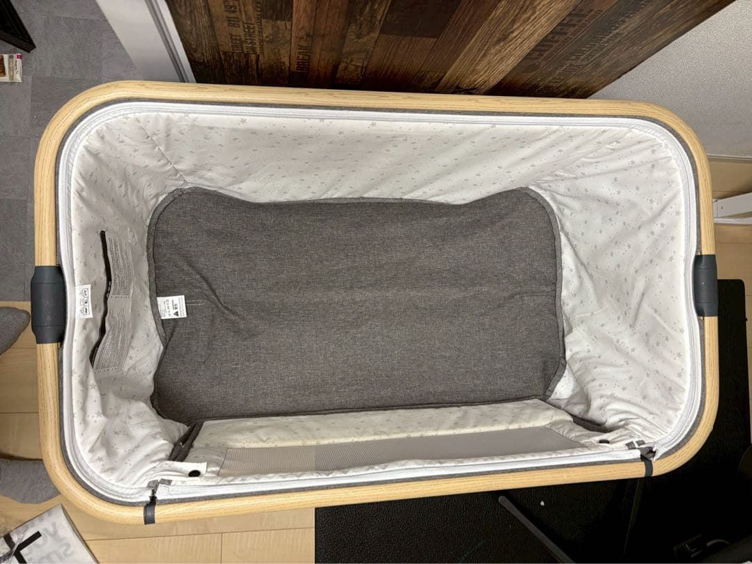 Nijakise ベビーベッド 折りたたみ