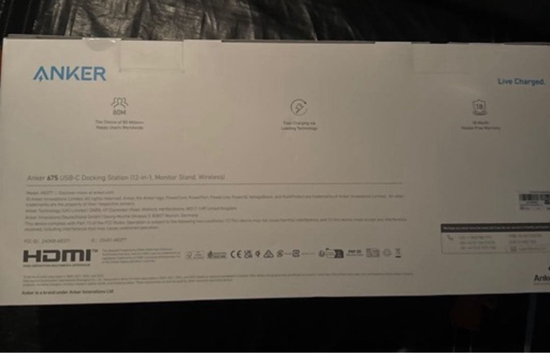 Anker USB-C ドッキングステーション モニタースタンド付き ドック