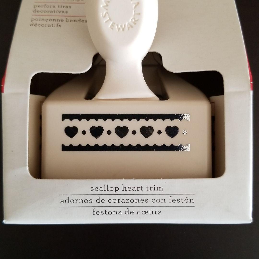 マーサスチュワート　クラフトパンチ　ハートトリム