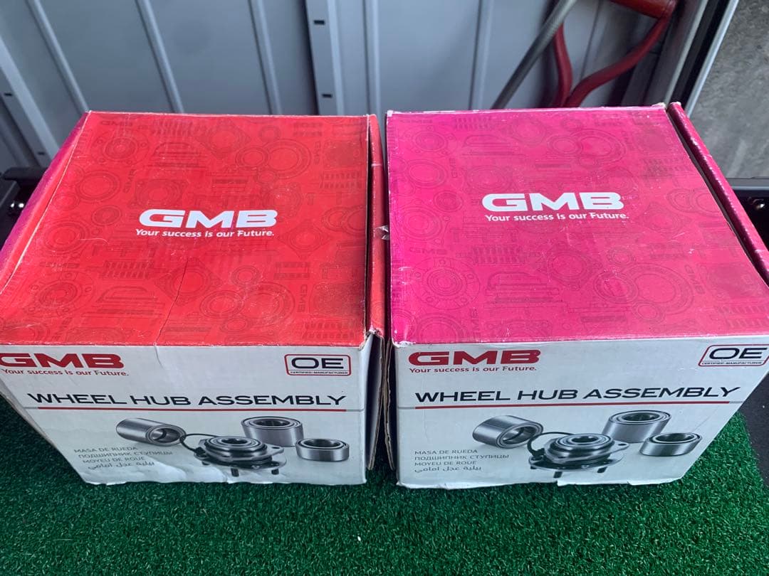 bp5 レガシィ　リアハブベアリング　GMB社製 左右2個セット　ロックナット付