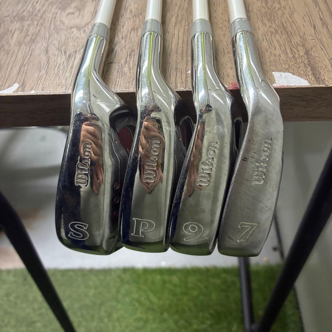レディースゴルフクラブセット【Wilson】【SA GEAR】【初心者用】★