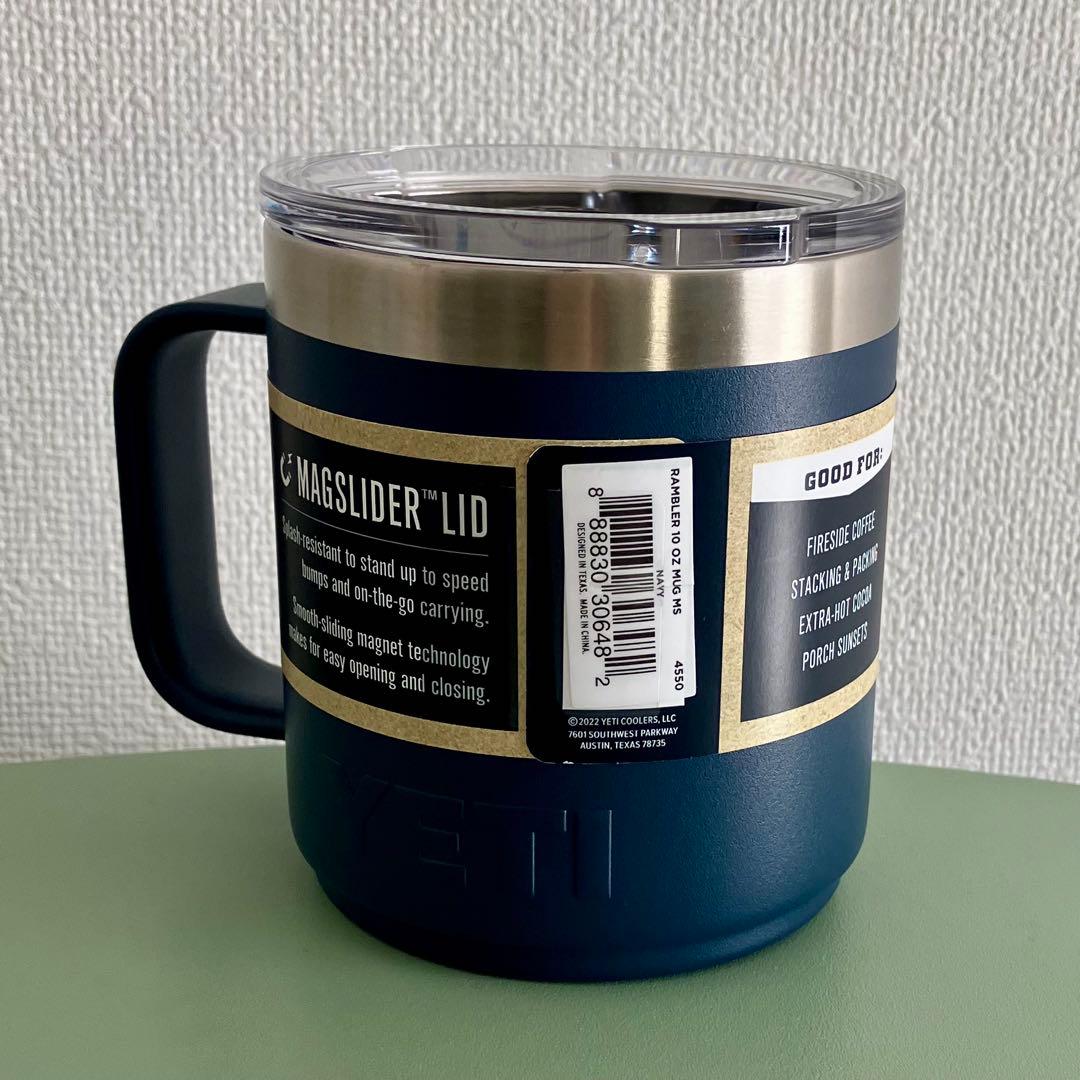 バーベキュー・調理用品 YETI RAMBLER 10 oz Stackable Mug (Navy)