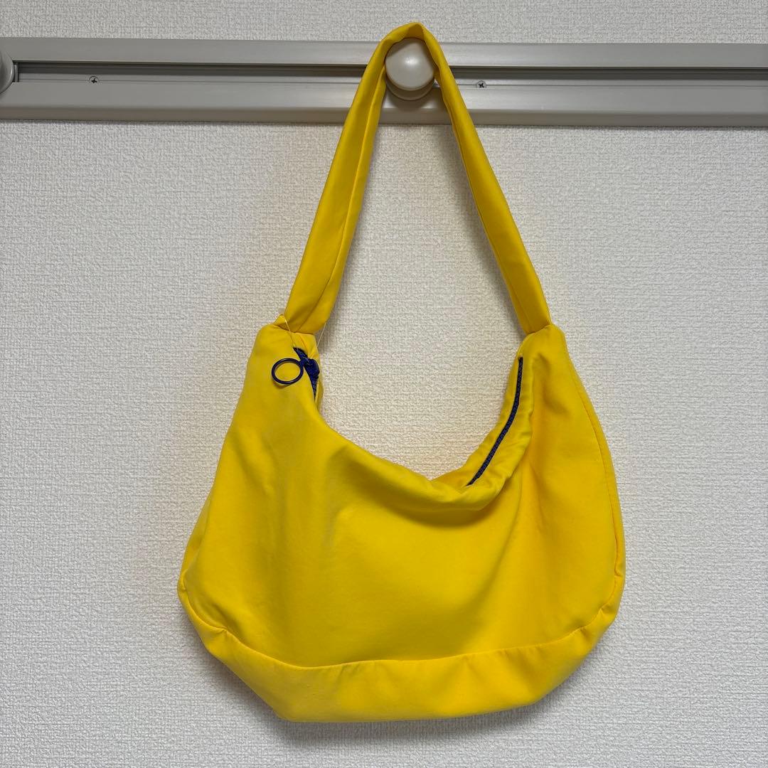 美品HIELLO/ヒエロー別注ハンドバッグ　イエロー