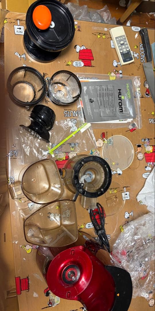 HUROM スロージューサー H2H Lサイズ フェラーリレッド 希少色