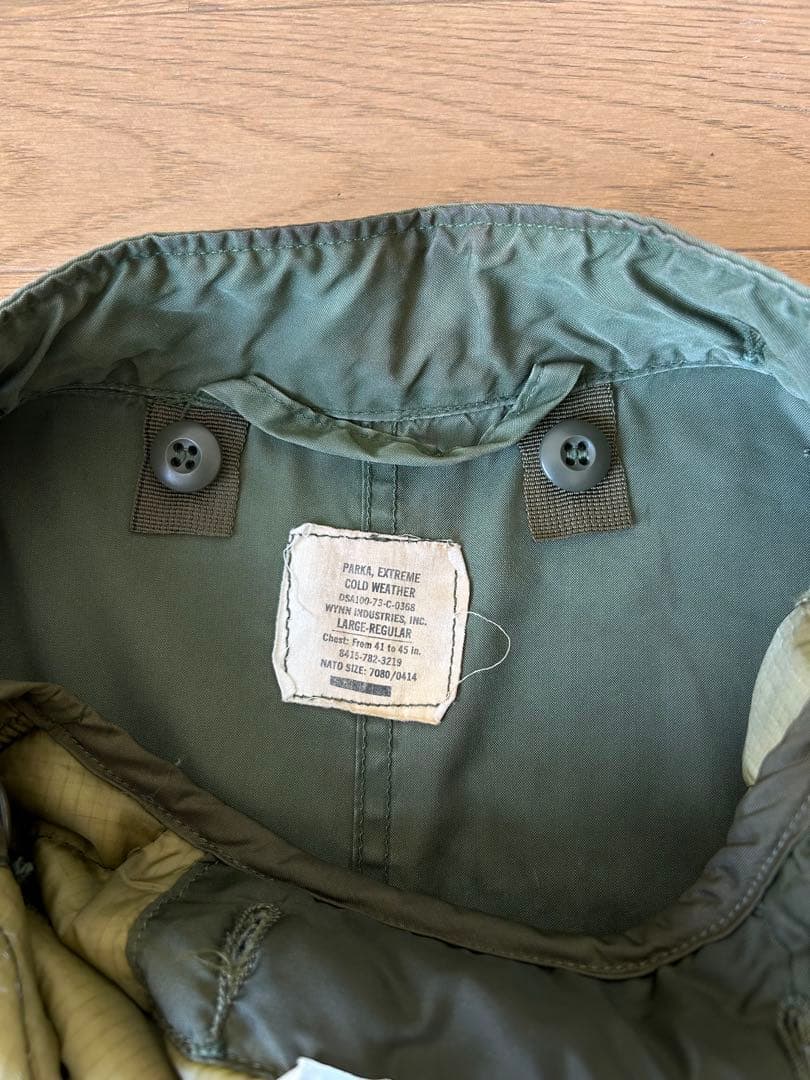 M65 フィッシュテールパーカ ライナー付き L-R