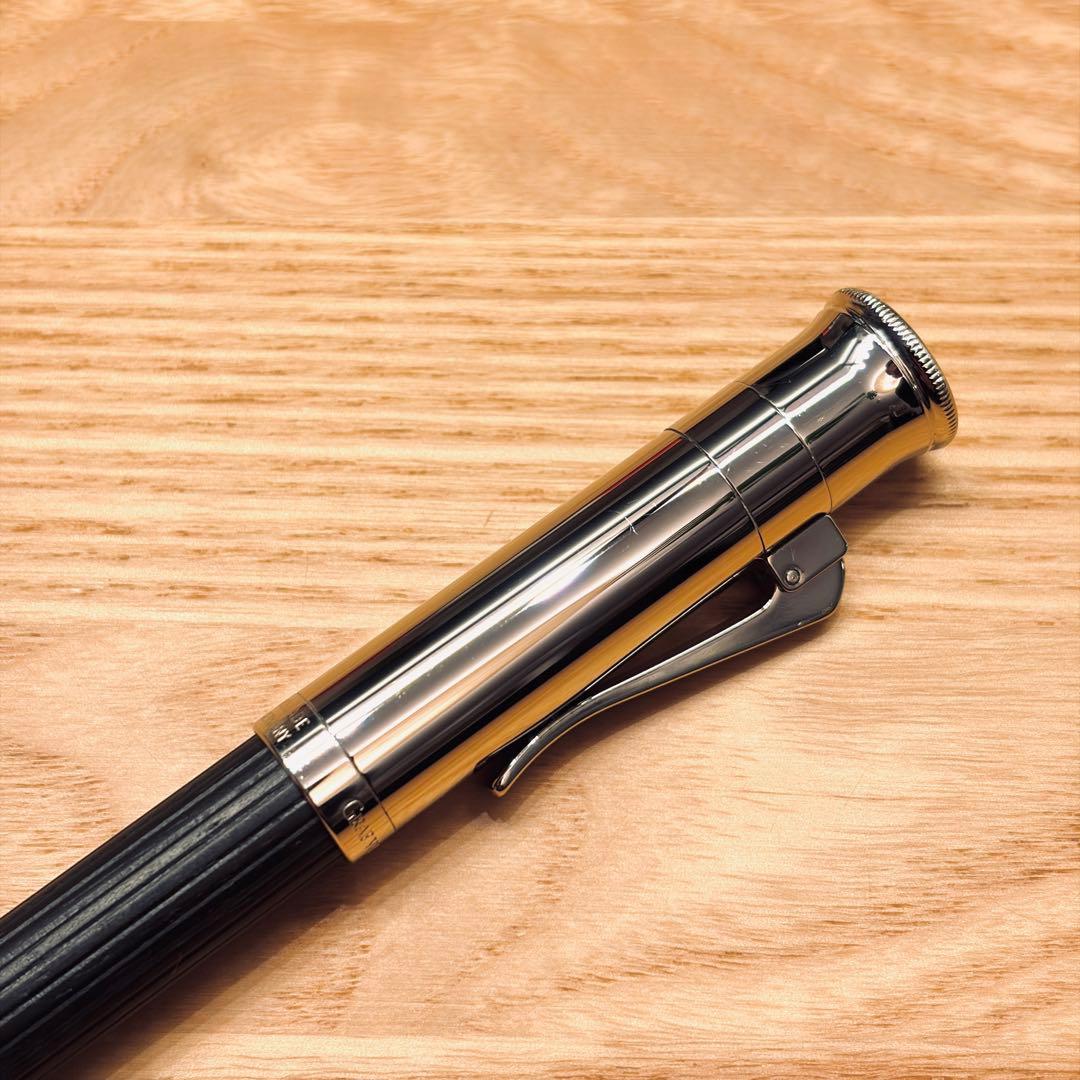 ファーバーカステル 伯爵コレクション エボニー ウッド　ボールペン ローラー