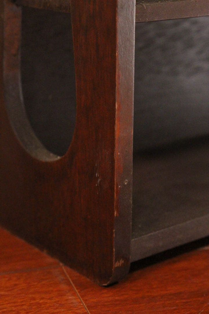 No5230 ヴィンテージ　木製吊り棚　高さ42×横幅101.5cm 送料無料