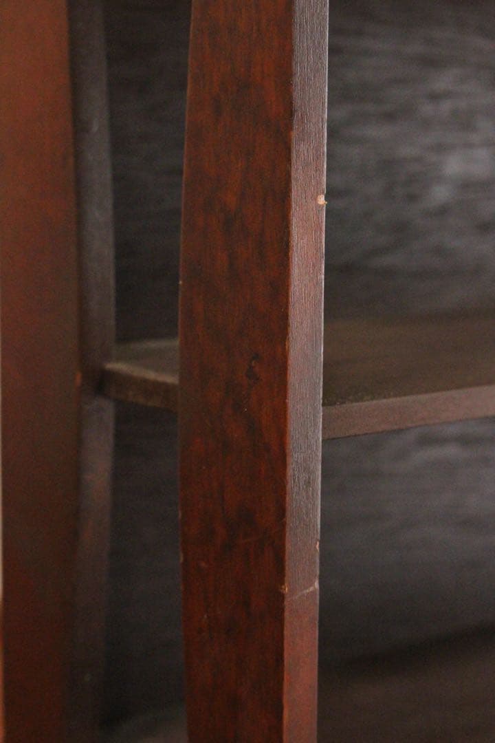 No5230 ヴィンテージ　木製吊り棚　高さ42×横幅101.5cm 送料無料