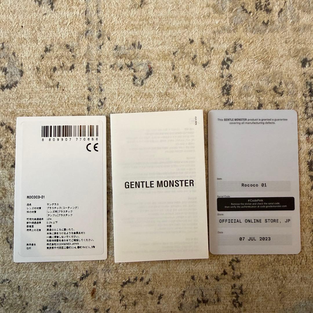 Gentle Monster ROCOCO-01（ブラック）