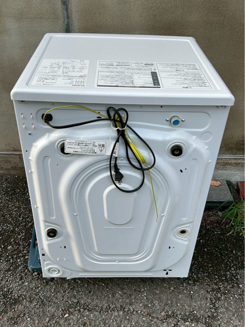 IRIS OHYAMA ドラム式洗濯機 HD72J ホワイト2021年製