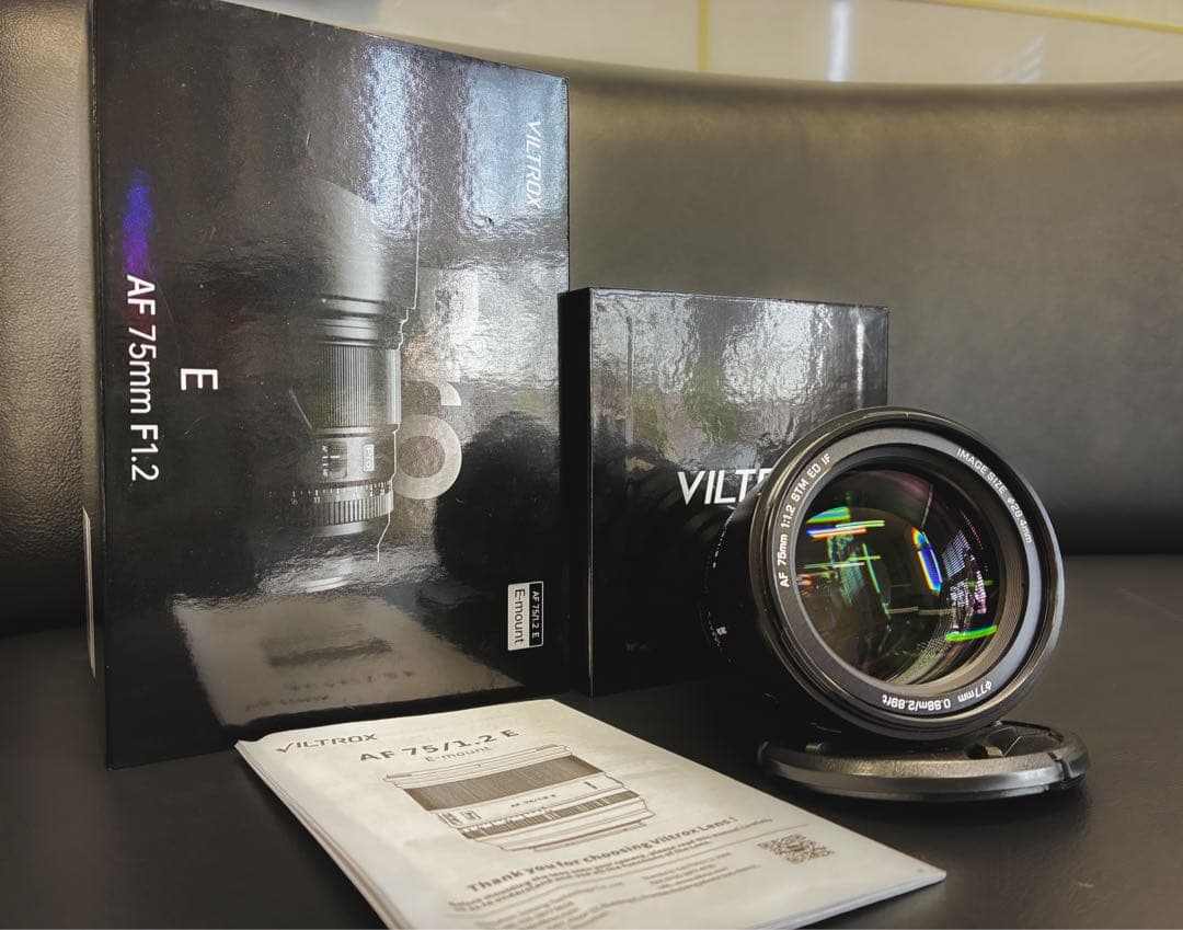 Viltrox AF 75mm F1.2 Eマウントレンズ