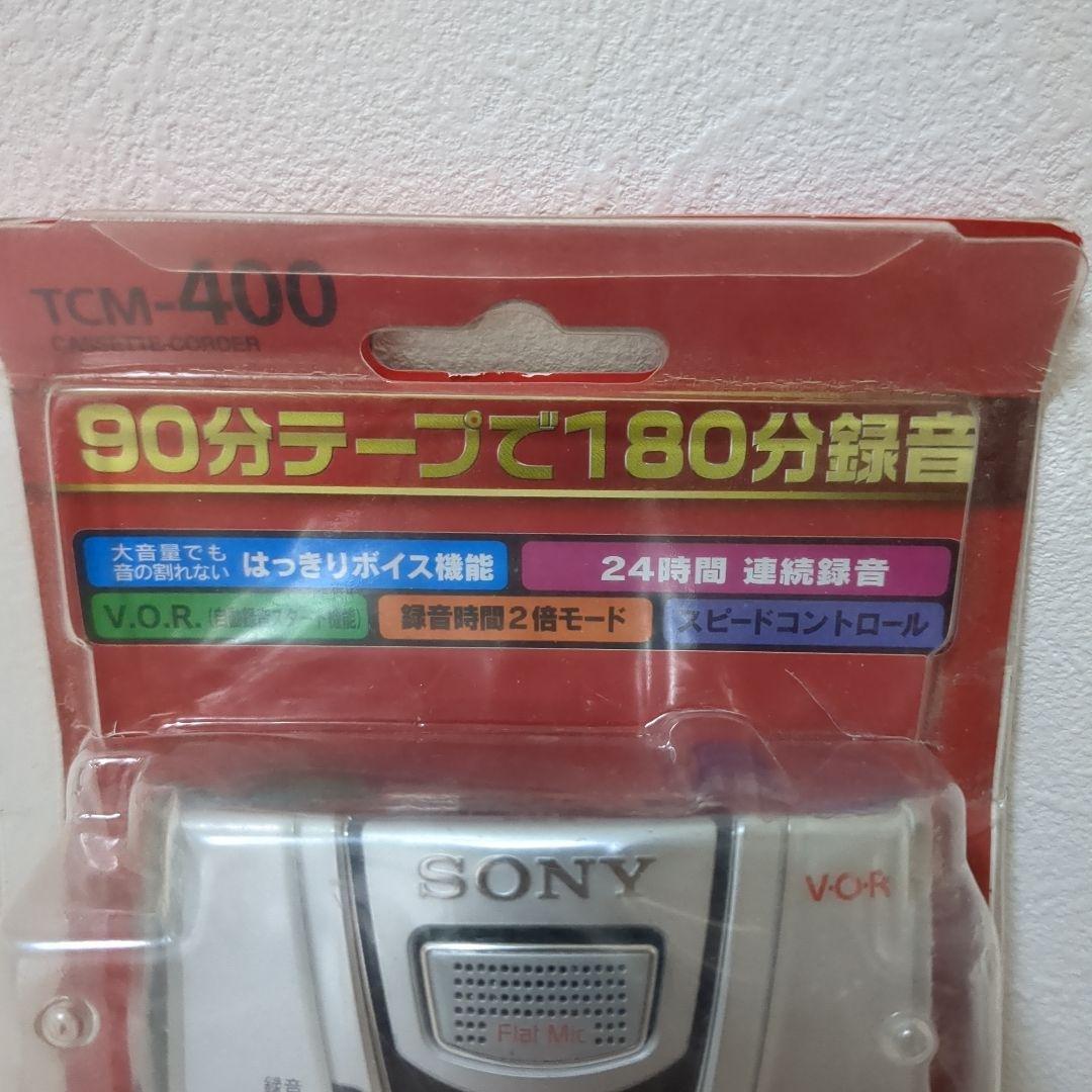 【未使用品】SONY　カセットコーダー　TCM-400