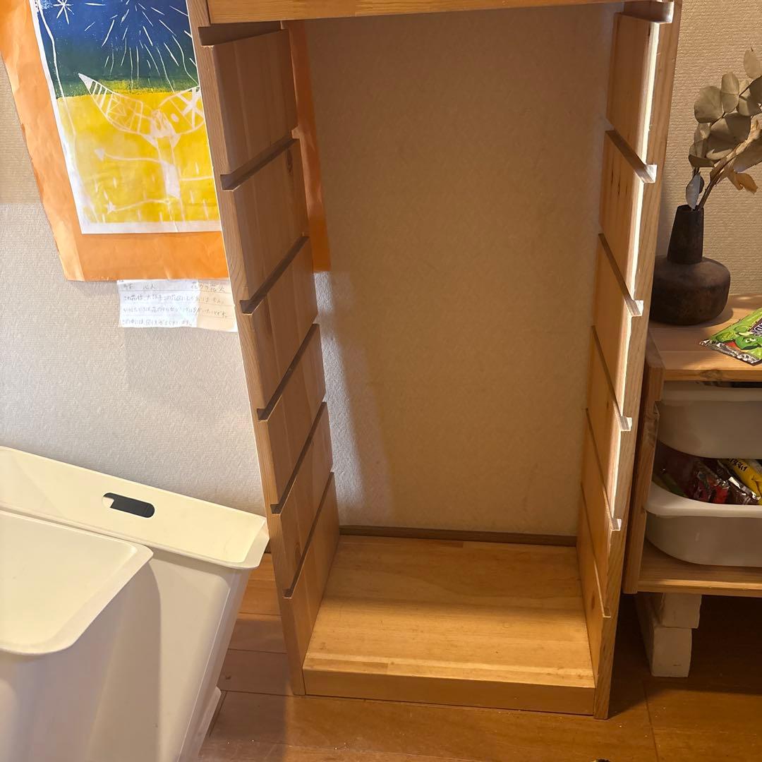 最終値IKEA トロファスト風 フレームと収納ボックス4つセット　 カインズ商品