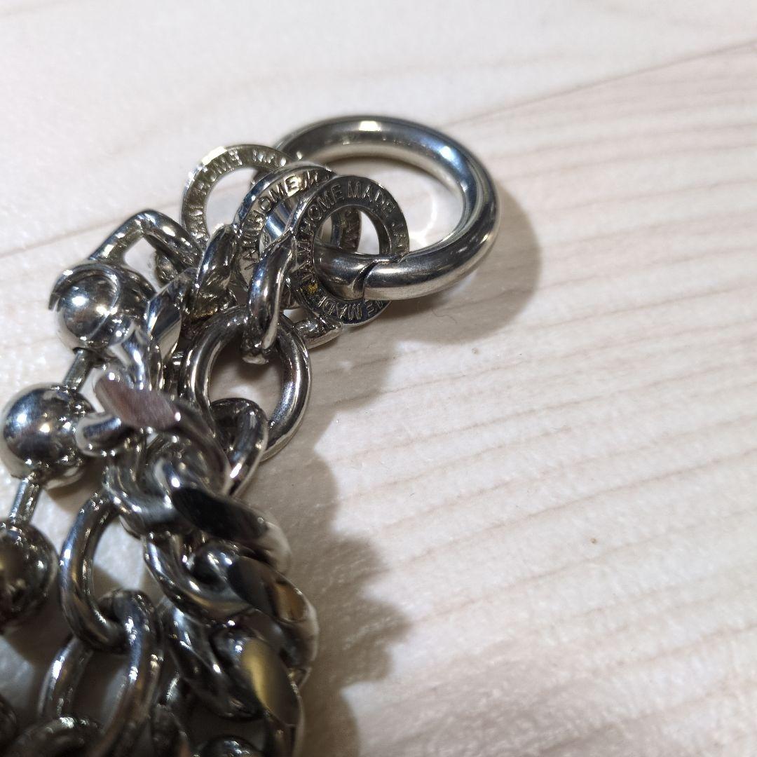 JAM  MADE 3連 ウォレットチェーン シルバー