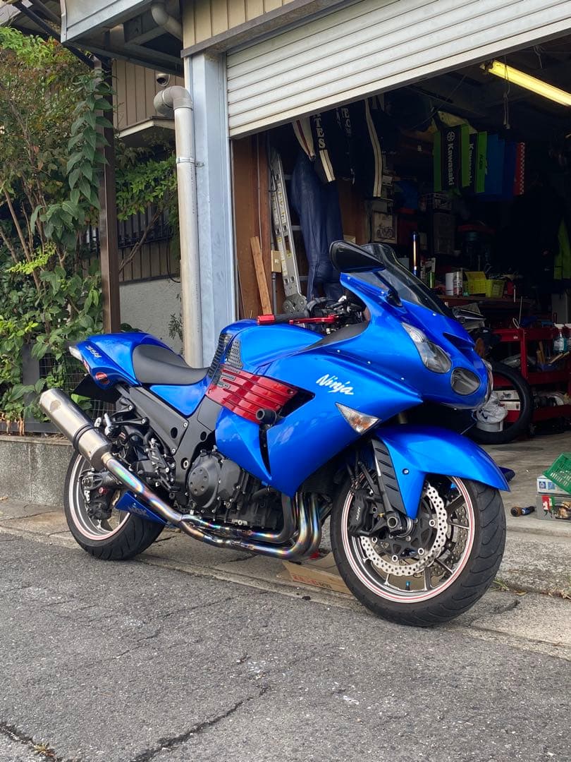 【良音】ZZR1400 アールズギア　フルエキ サイレンサー付き