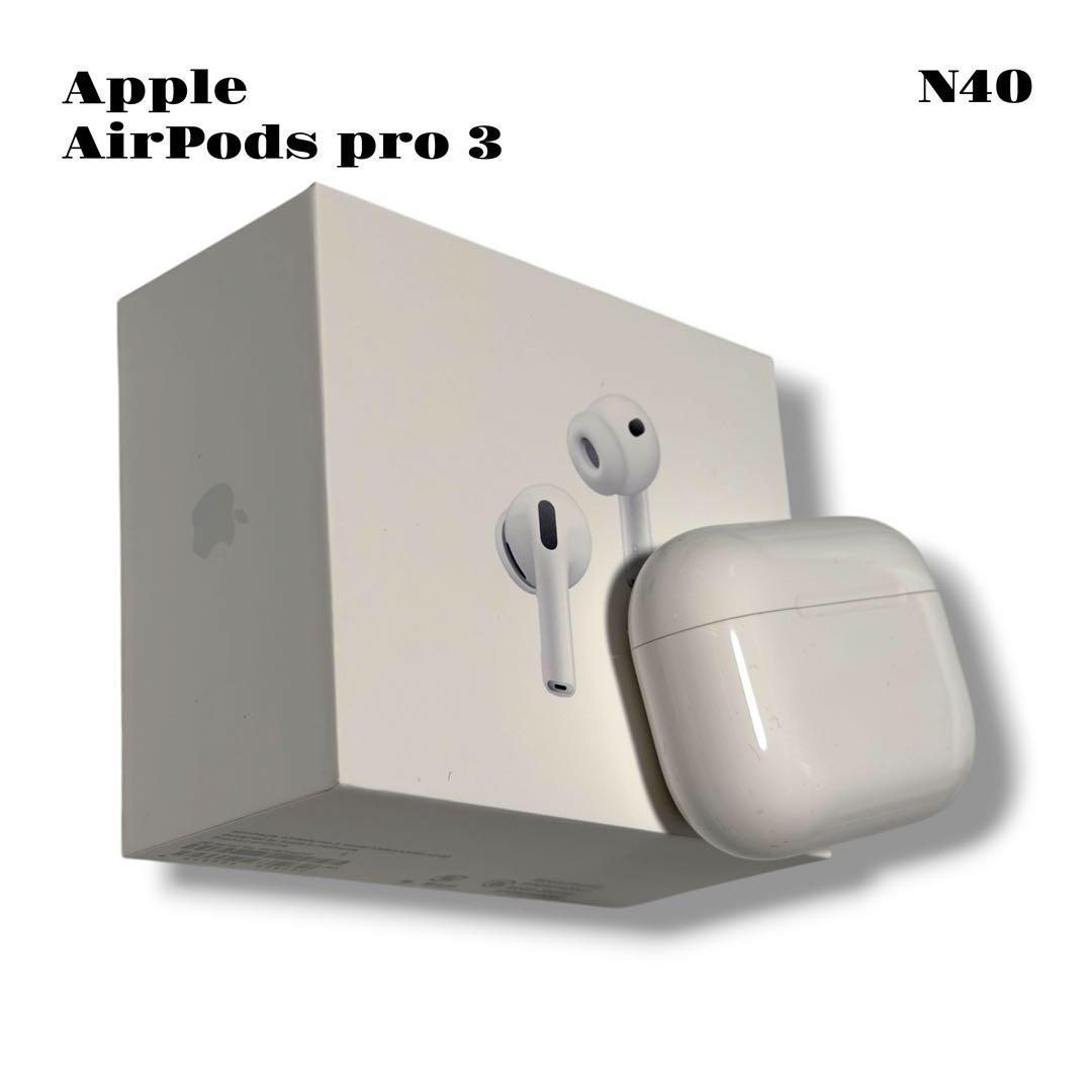 新作！ Apple AirPods pro 3 エアポッズ プロ 白 2025年