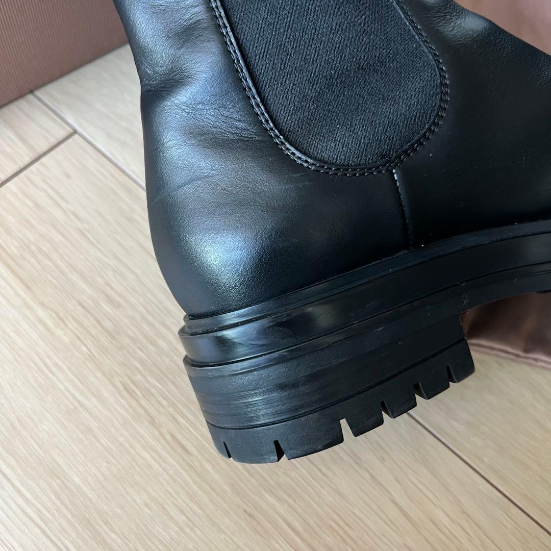 Gianvito Rossi ジャンヴィトロッシ サイドゴア ブーツ 37 美品