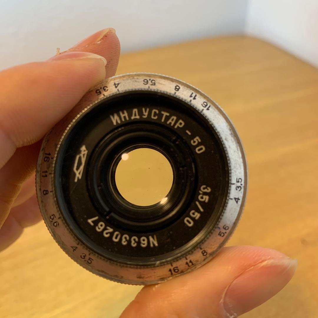 インダスター50 50mm F:3.5 マウントアダプタ付き レンズ遊び