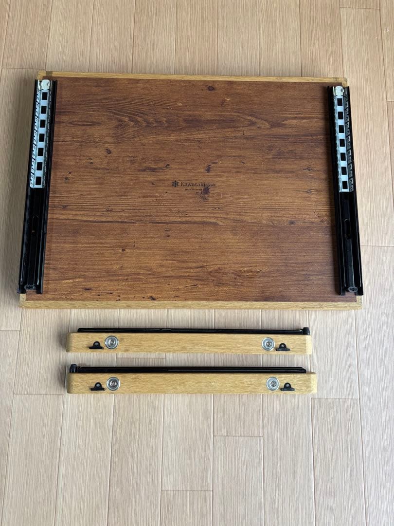 川崎クラフト シェルコン50 シェルフコンテナ スライド バタフライ 天板