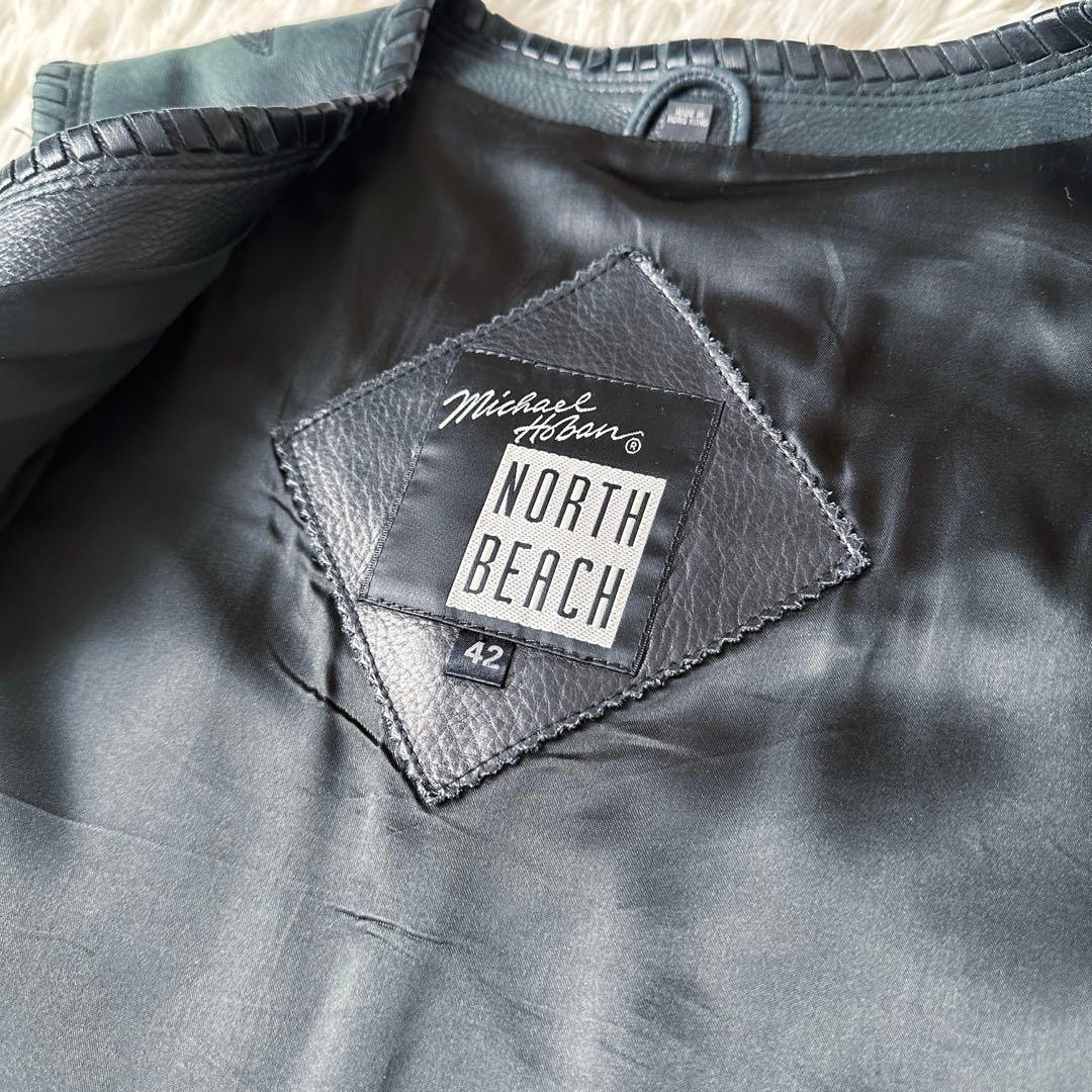 Michael Hoban NORTH BEACH 本革 レザーベスト 90s