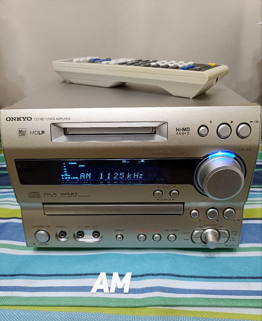 ONKYO FR-N7X CD Hi-MD FM/AM ピックアップ交換　完動品