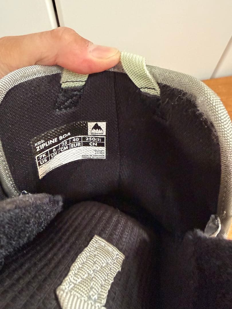 Burton ジップライン BOA® キッズ　25㎝ スノーボードブーツ