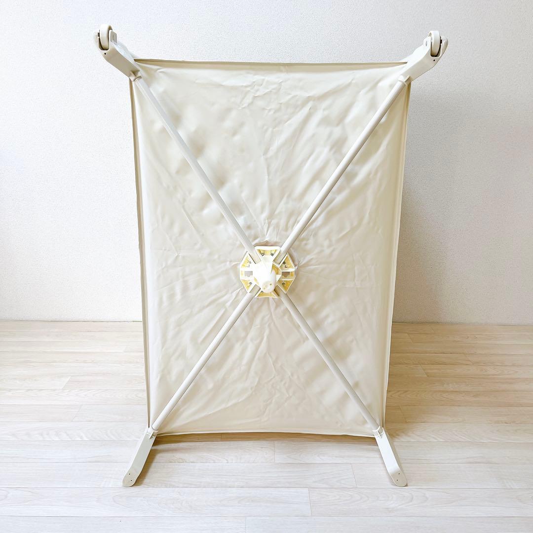 【美品】Aprica アップリカ ココネルエアー　ホワイト　ベビーベッド