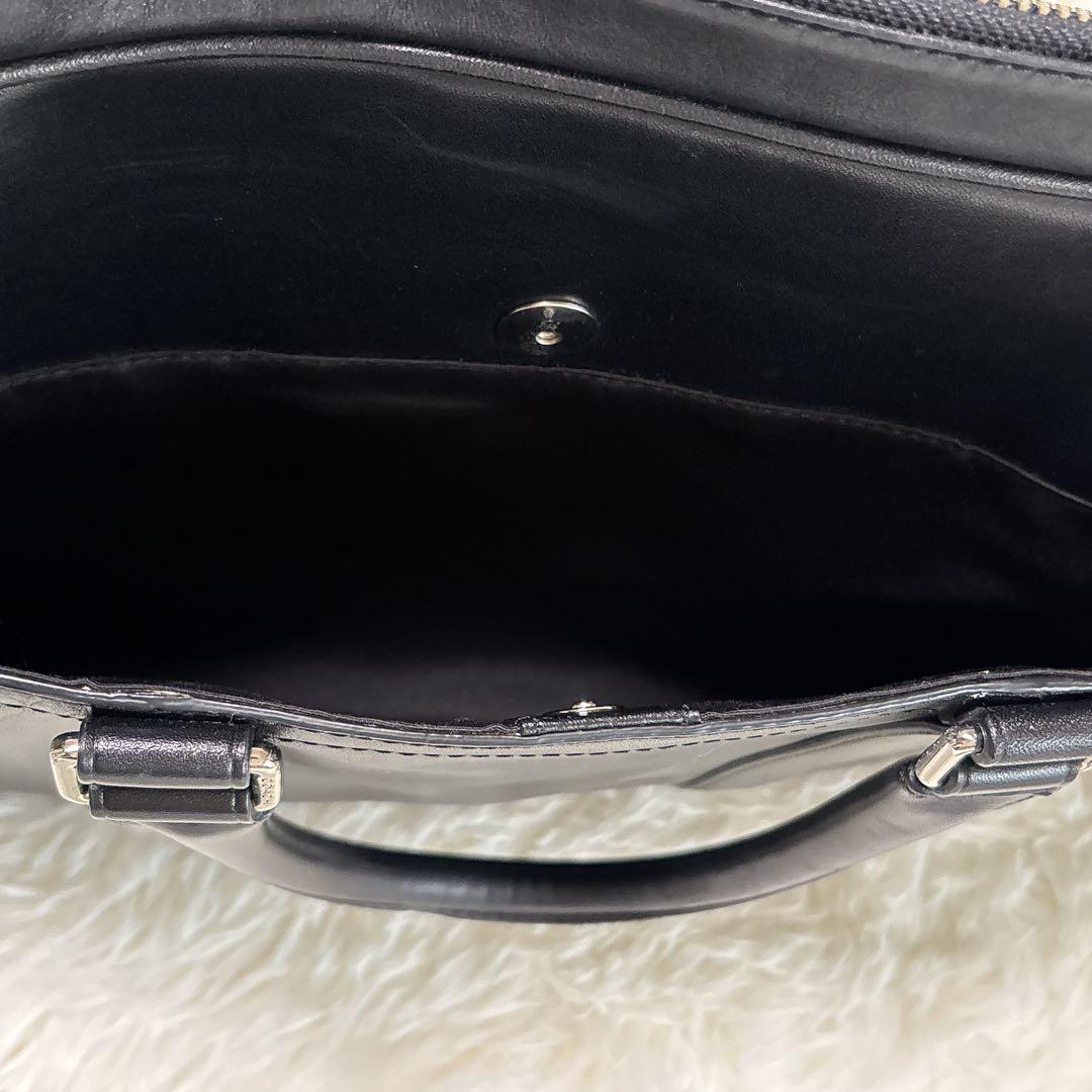 COACH ビジネスバッグ 71066 ブリーフケース レザー 黒